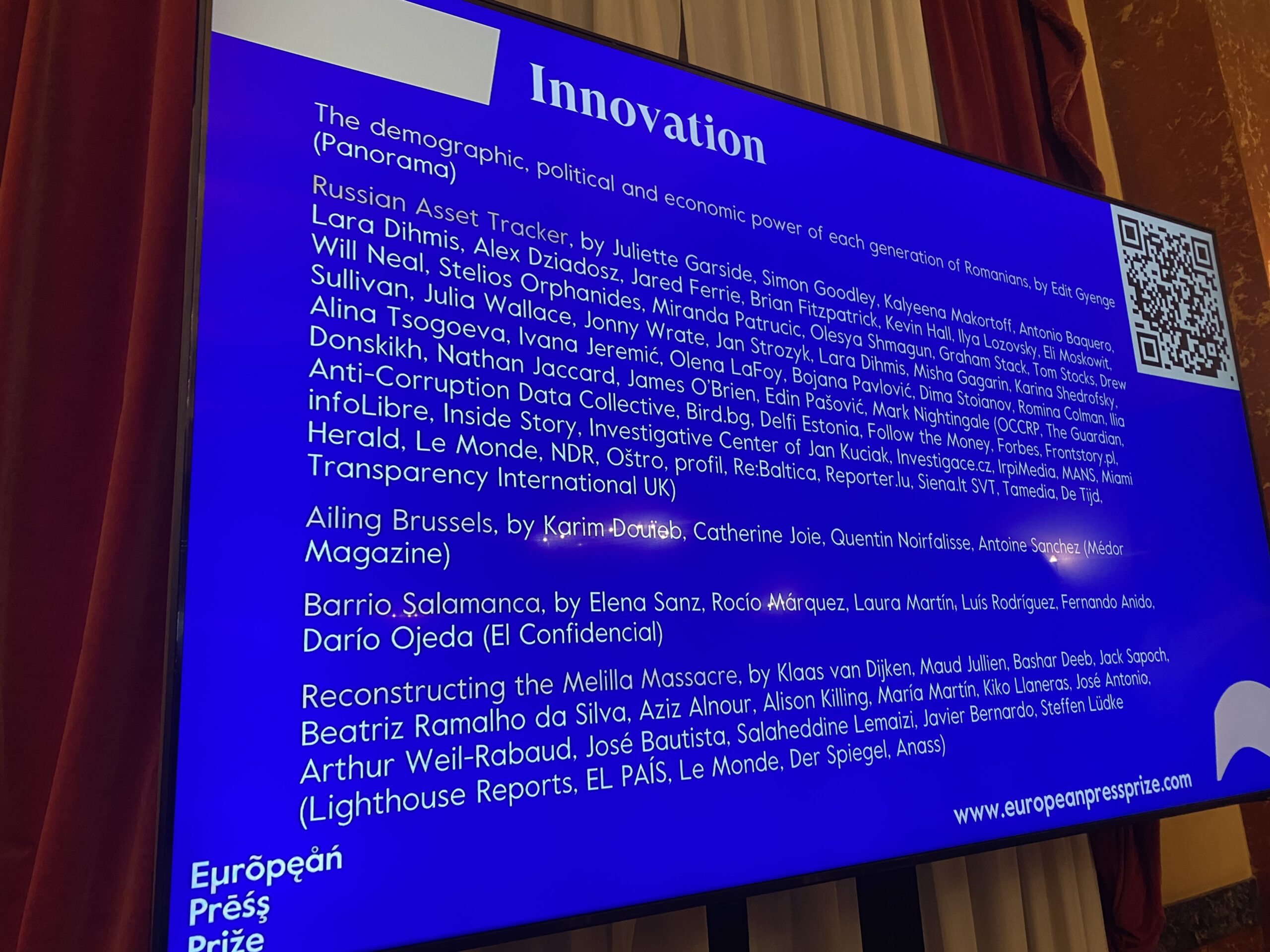 panorama european press prize